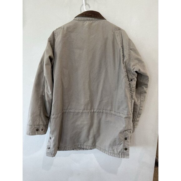Vintage Berne Men's Distressed Blanket Lined Canvas Barn Chore Jacket Large Coat - Picture 2 of 5
